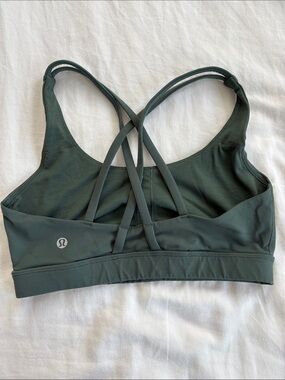 lululemon athletica Sports Bra in Forest Green